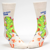 Blue Q Men's Crew Socks - Grown Ass Man