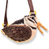 American Woodcock Plush Crossbody Bag