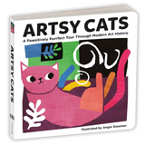 Artsy Cats Board Book