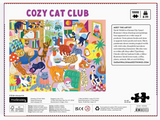 Cozy Cat Club 1000 Piece Family Puzzle