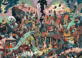 The World of Witches: A Cultural History of Witchcraft in A 1000-piece Jigsaw Puzzle