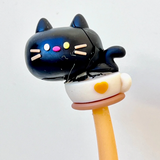 Black Cat Wiggle Gel Pen