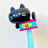 Black Cat Wiggle Gel Pen