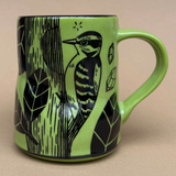 Cary Lane Cup - Woodpecker Mug