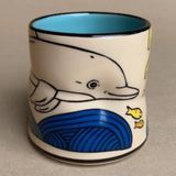 Cary Lane Cup - Medium Lucky Dolphin