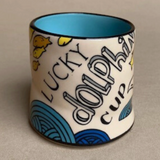 Cary Lane Cup - Medium Lucky Dolphin
