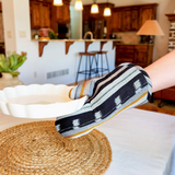 Guatemalan Striped Oven Mitt