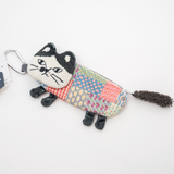 Kusuguru Japan Cat Multi-Pouch with Carabiner