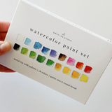 Watercolor Paint Set 18 Colors With Brush