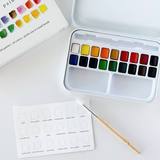 Watercolor Paint Set 18 Colors With Brush