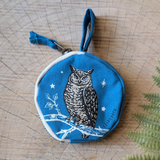Night Owl Coin + Trinket Bag