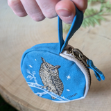 Night Owl Coin + Trinket Bag