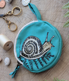 Snail Coin + Trinket Bag