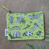 Insects Cosmetic + Pencil Bag