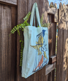 Caged Birds Canvas Tote Bag
