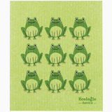 Swedish Dish Cloth - Ribbit Frogs