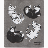 Swedish Dish Cloth - Meow + Furever