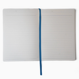 Delphinium Flower Hardbound Embroidered Notebook