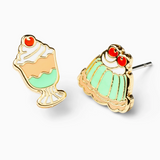 Retro Jell-o Mold + Parfait Earrings