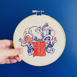 Octopus Knitting Embroidery Kit