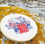 Octopus Knitting Embroidery Kit