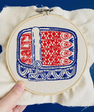 Salty Sardines Embroidery Kit