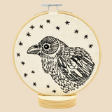 Raven Nevermore Embroidery Kit