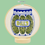 Dilly Pickles Embroidery Kit