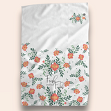 Fresh out Of Fucks Floral Dish Towel