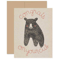 CONGRATS ON YOUR CUB CARD