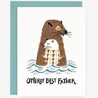OTTERLY BEST FATHER'S DAY CARD