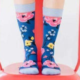 BLOOM WHERE YOU ARE PLANTED SOCKS