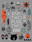 KNIT TWO PURL TWO PRINT