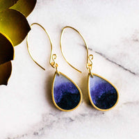 Cobalt Raindrop Earrings