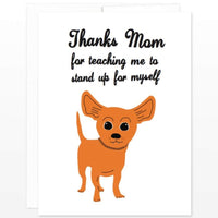 STAND UP FOR MYSELF MOTHER'S DAY CARD