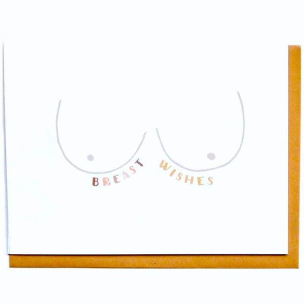 BREAST WISHES BABY CARD