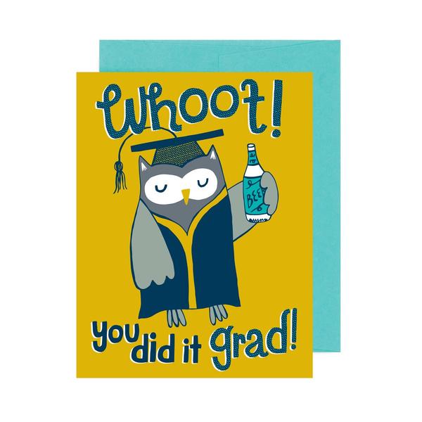 WHOOT! YOU DID IT CARD