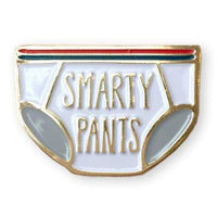SMARTY PANTS UNDIES ENAMEL PIN
