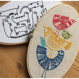 BIRDS EMBROIDERY KIT