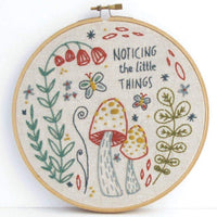 NOTICING THE LITTLE THINGS EMBROIDERY KIT