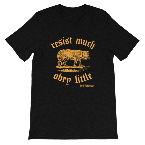 NEW RESIST MUCH ~ OBEY LITTLE T-SHIRT