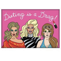 DIETING IS A DRAG DRAG RACE MAGNET