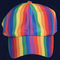RAINBOW STRIPE CAP