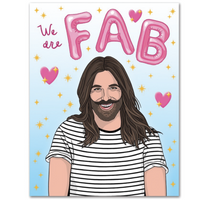 JVN WE ARE FAB VALENTINE'S DAY CARD