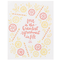 REFRESHING LOVE QUOTE CARD