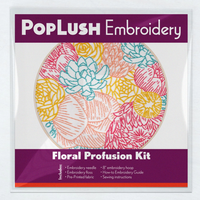 FLORAL PROFUSION EMBROIDERY KIT