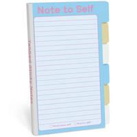 NOTE TO SELF TABBED STICKY NOTES