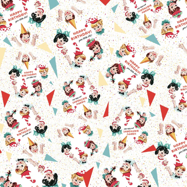 WRAPPING PAPER SHEET - HAPPY BIRTHDAY YOU LITTLE SHIT – Full