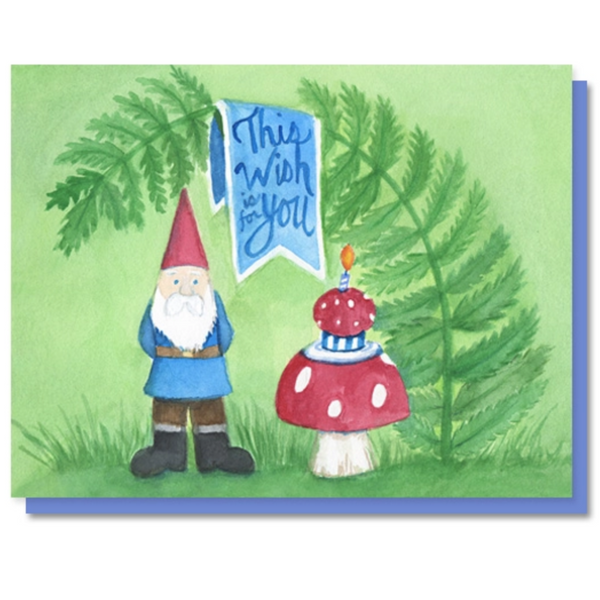 GNOME BIRTHDAY CARD