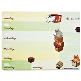 Cat Weekly Planner Notepad